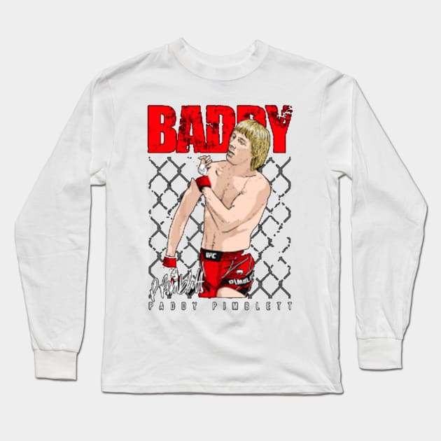 paddy pimblett Long Sleeve T-Shirt by Lottiesandly